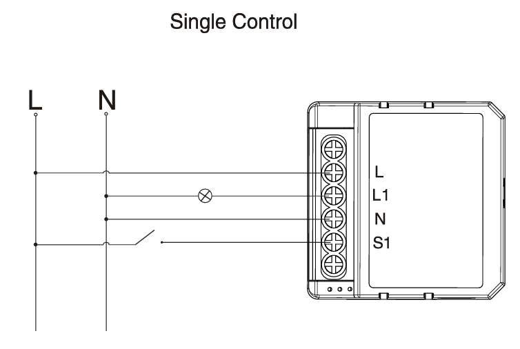 Single control